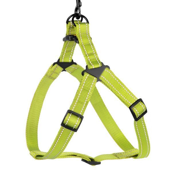 Шлея для Собак BronzeDog Active Нейлонова зі Світловідбиттям Cалатова S brks70/1305/Т фото