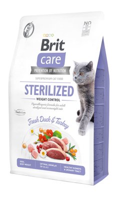 Brit Care Cat GF Sterilized Weight Control, 2кг (контроль ваги д/стерилізованих) 1111162361 фото