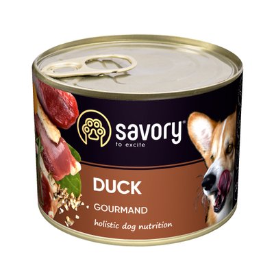 Savory Dog Gourmand качка k 200g 1111165040 фото