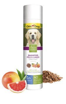 Шампунь Natural Solutions, для собак із довжиною вовною, 250 ml, GimDog szrG-2.504735 фото