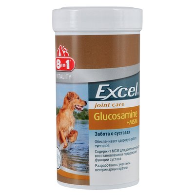 Excel Glucosamine + MSM 55таб 8in1 1111145209 фото