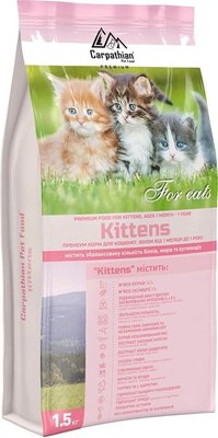 Carpathian Pet Food – Kittens 1,5 кг 4820111140916 фото